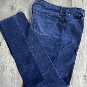 32 TALL Gap real straight corduroy pants